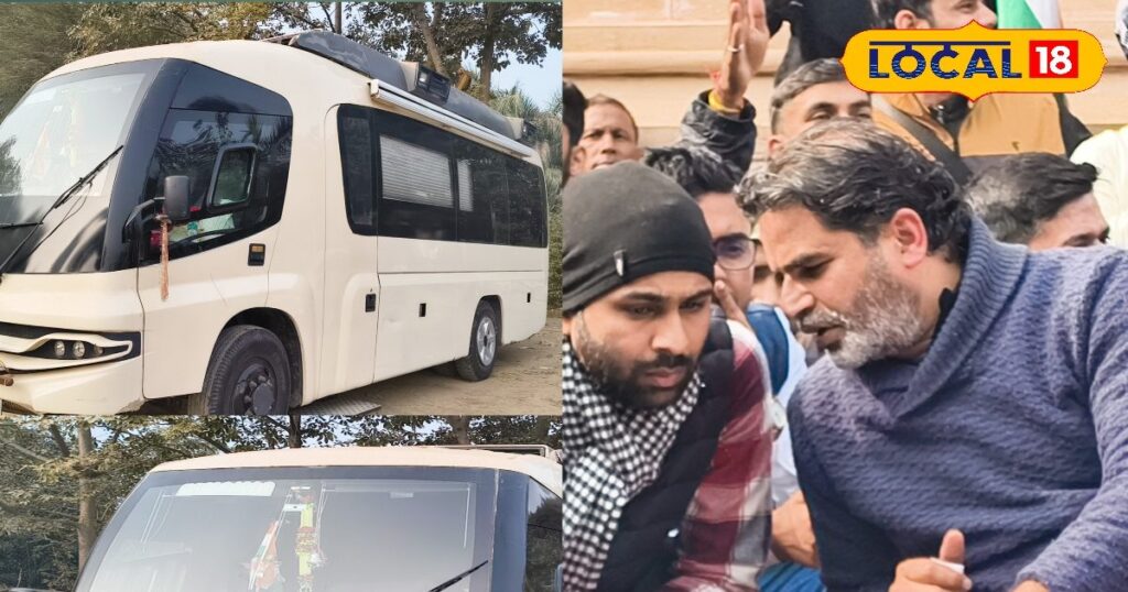 4 करोड़ की वैनिटी वैन में फ्रेश होते हैं प्रशांत किशोर, भाजपा ने पूछा सवाल 'कहां से आता है ये पैसा'?
