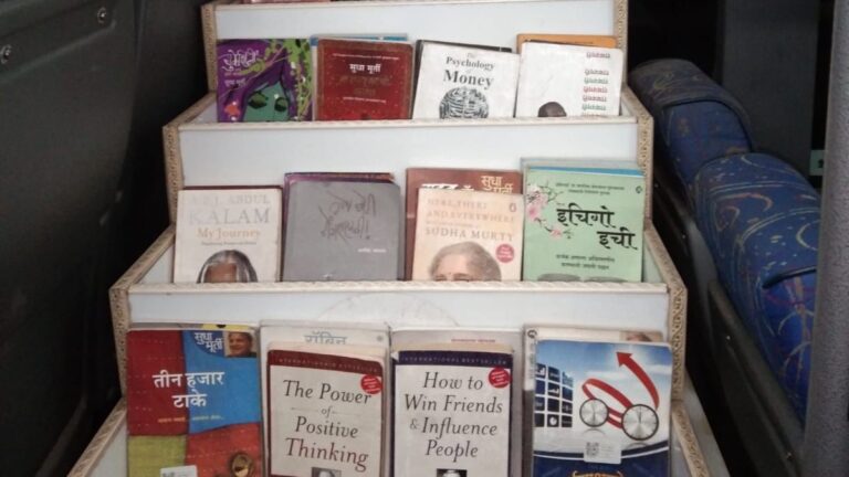 Navi Mumbai’s ‘Books In Bus’ Library Gets Fresh Stock After Complaints